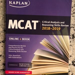 Kaplan CARS book 2018-2019 Edition